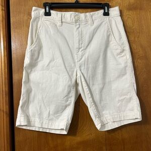 Arizona Jean Company White Flat Front Men's Shorts